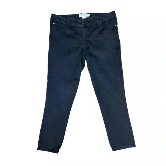 Torrid Black Denim First At Fit Jeans Size 18R - Picture 1 of 4